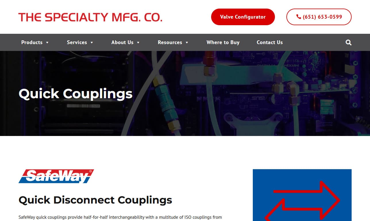 Safeway, a division of The Specialty Mfg. Co. Safeway, a division of The Specialty Mfg. Co.